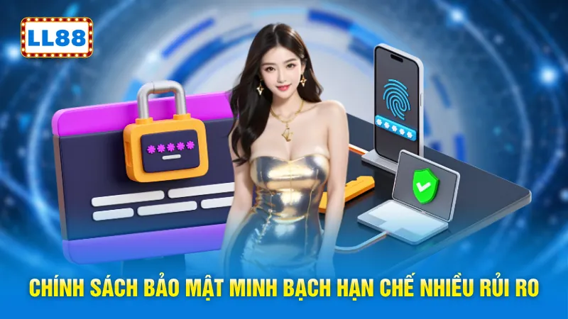 Chính sách bảo mật minh bạch hạn chế nhiều rủi ro