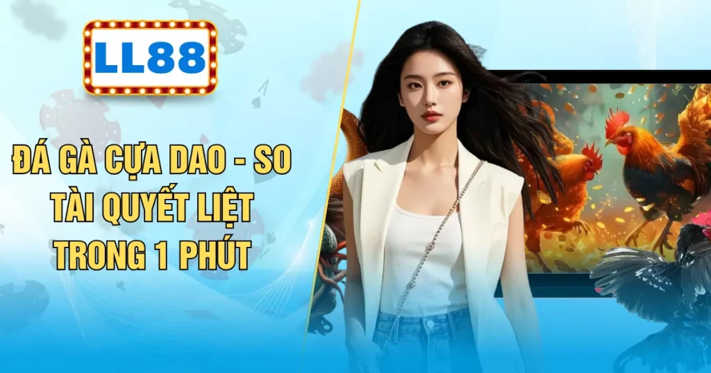 Đá Gà Cựa Dao - So Tài Quyết Liệt Trong 1 Phút