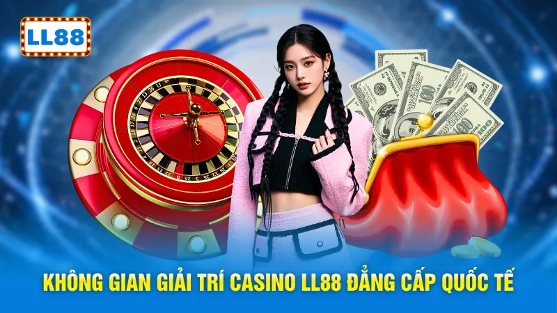 Không gian giải trí casino LL88 đẳng cấp quốc tế