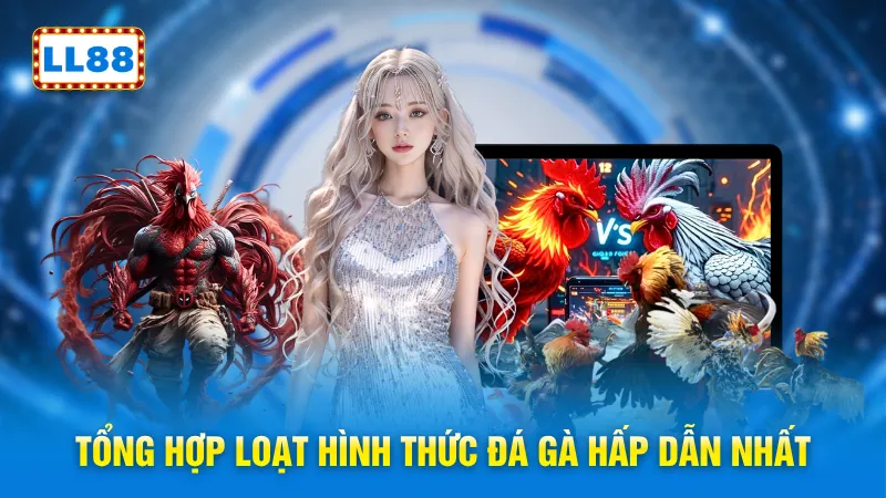Tổng hợp loạt hình thức đá gà hấp dẫn nhất